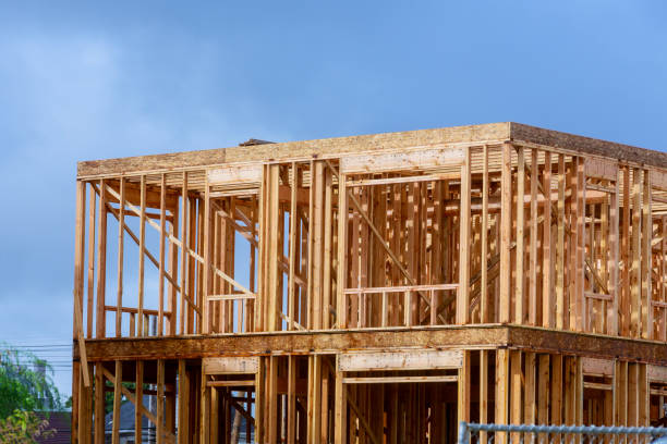 istock The stick house timber beams and truss frames were sourced framework trusses rafters 1492548264