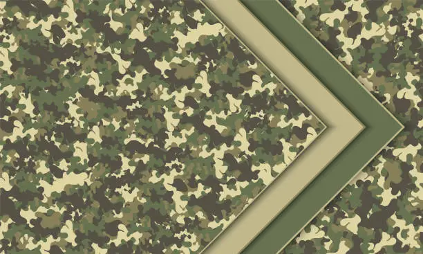 Vector illustration of Army background.Military style.Abstract background for military design.