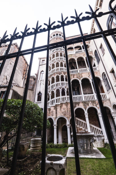istock Graceful Staircases & Arches Of The Scala Contarini Tower 1492548595