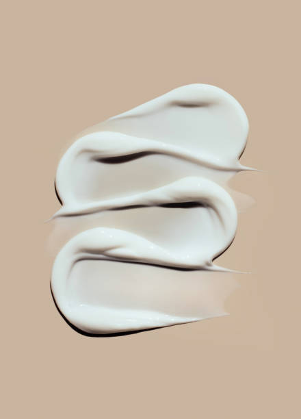 istock cosmetic smears cream texture on beige background 1492553876