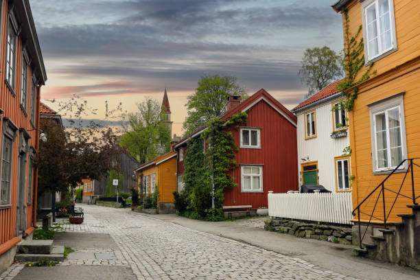 istock Residential district Bakklandet, Trondheim 1492559836