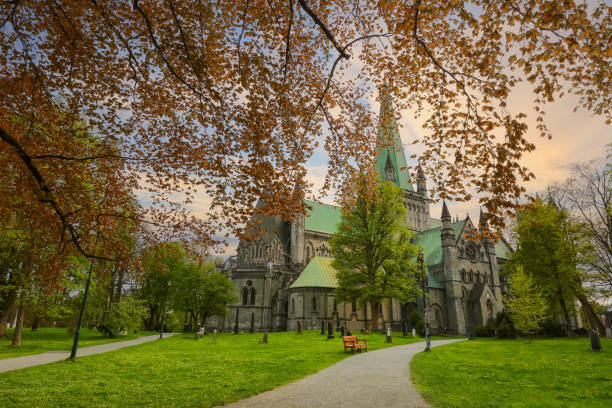 istock The cathedral Nidarosdomen , Trondheim 1492559861