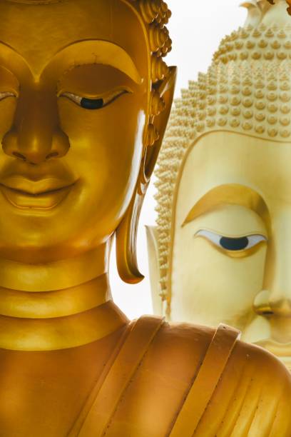 istock Beautiful vertical view of the Buddha statue 1492563767