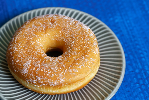 Sugar Donut Breakfast Pastry Isolated