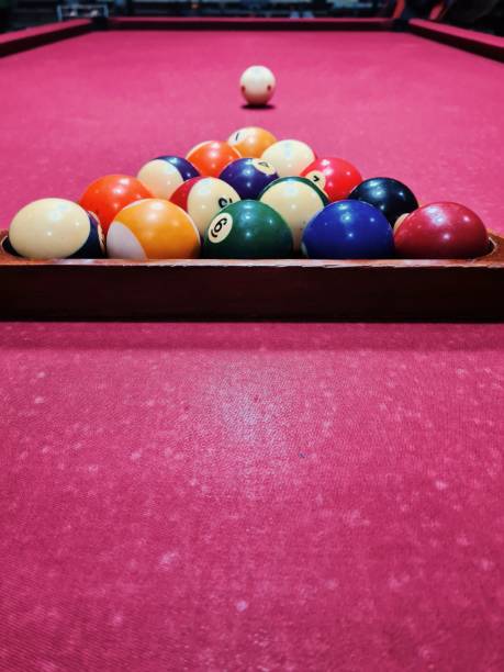 istock A lower angle of colourful pool ball with a defocused cue ball 1492566241