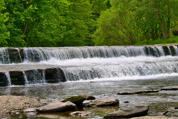istock the weir of the Schwarza in Thuringia 1492570584