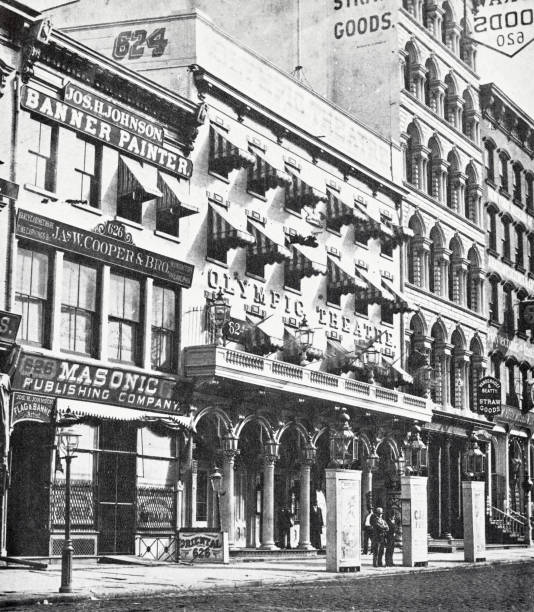 istock New York City, Broadway, The Olympic Theatre, 1875 1492582291