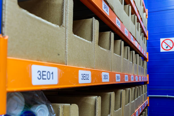 Warehouse, Industry, Packaging and Carton Cargo, Global Business