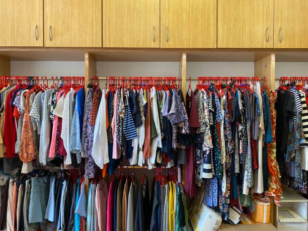 istock Sustainable fashion on the racks 1492585152