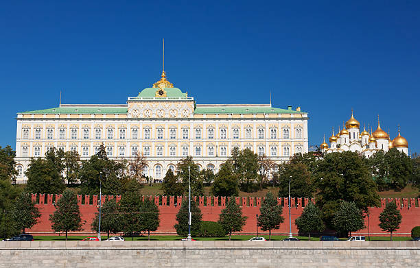 istock Big Kremlin palace in Moscow 149258587