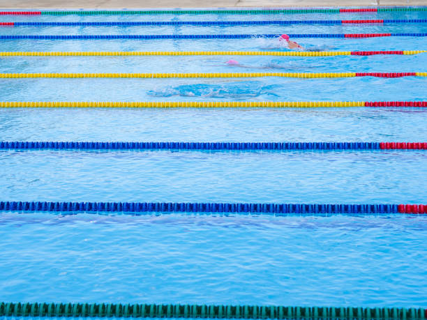 istock Young women swimmers on competition. 1492593722