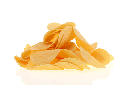 potato chips packaging 3d rendering