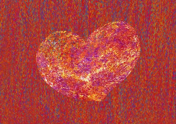 variety of colors, overflowing heart, happy heart