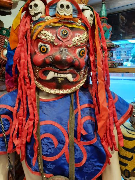 istock Buddhist mask at Paro Valley Bhutan 1492607977