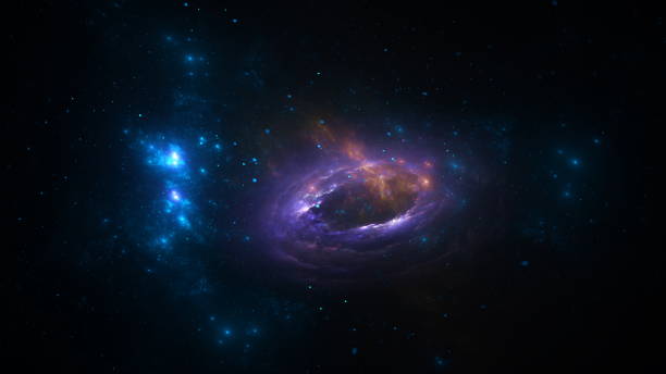 istock Universe Space scene with planets, stars and galaxies, nebula. Panorama. Template banner. 3d render 1492612462