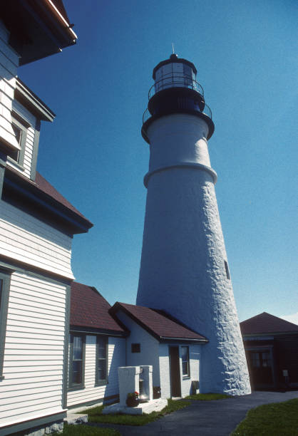 istock Portland Head Light Close-up Vertical - 2006 1492612568