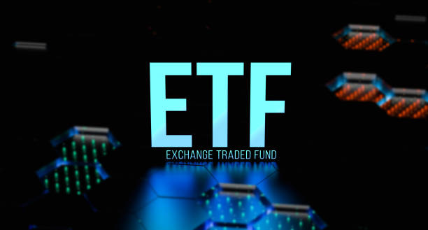 istock ETF Exchange traded fund. ETF neon abbreviation with blur. ETF concept, investment fund. 3D render. 1492613670