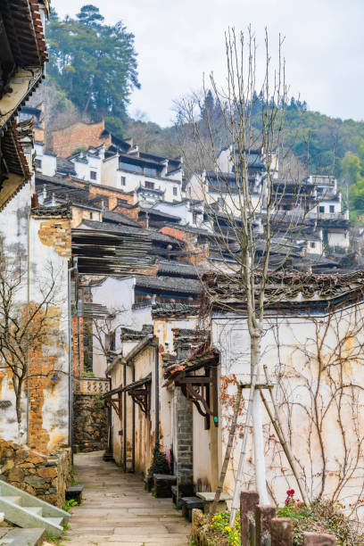 istock Ancient historical town in South China 1492616226