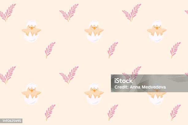 Graphics Pattern Chick Chick Pattern Stock Illustration - Download Image Now - Animal, Baby ...