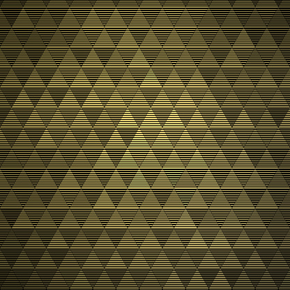 Reflective Triangle Pattern Equally Sized Triangles Double Pattern With Golden 3d Reflection ...