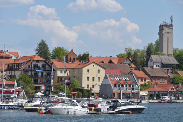 mikolajki, polonia - masuren foto e immagini stock