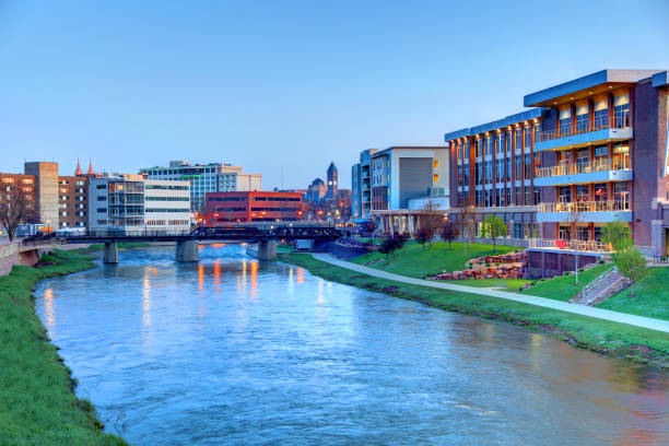 Sioux Falls, South Dakota stock photo