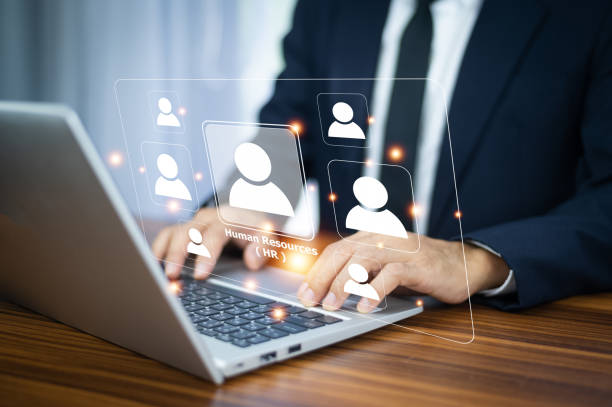 istock HR management Human Resources  Recruitment Employment Headhunting Concept, Human Resources HR Organization. 1492647561