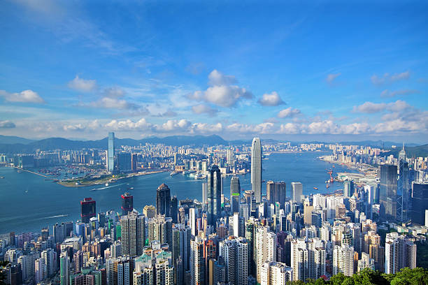istock Hong Kong skyline from Victoria Peak 149264771
