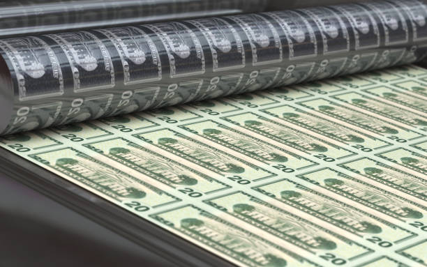 istock 20$ Back Banknote Money Printing House, Financial Concept 1492655340