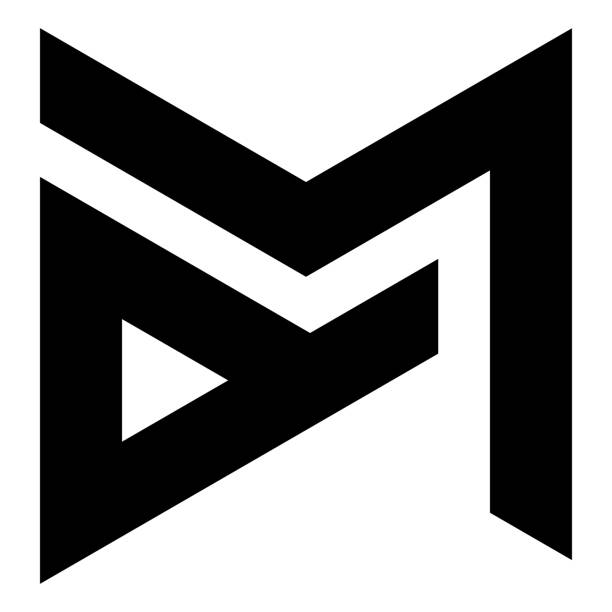 istock Professional Innovative Initial DM logo and MD logo. Letter DM or MD Minimal elegant Monogram. Premium Business Artistic Alphabet symbol and sign 1492659595