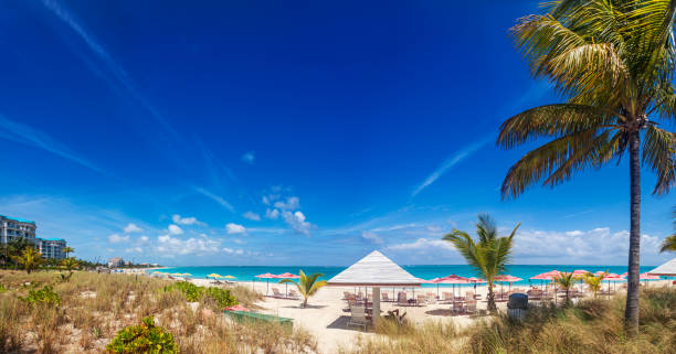 istock Panoramic view of Grace Bay 1492665873