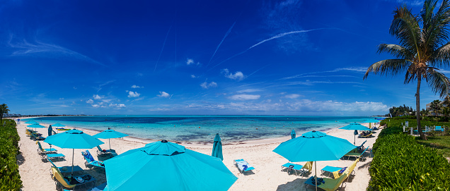 Grace Bay Beach, Providenciales, at the Bight Reef, Turks and Caicos Islands