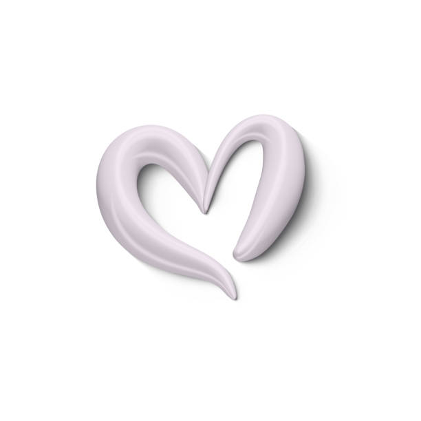 istock 3d calligraphic heart isolated on white background with clipping path. Romantic inscription Happy Valentine Day or wedding day. 14 February holiday greetings Illustration 1492667146