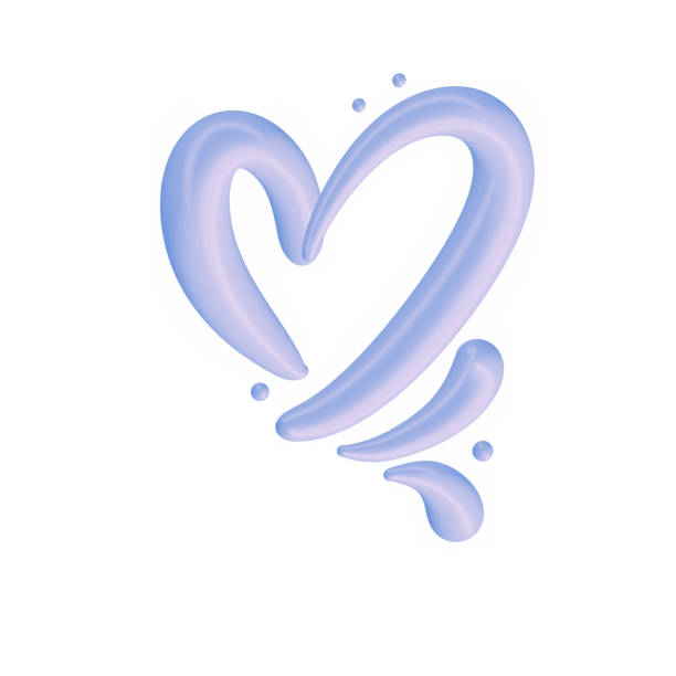 istock 3d calligraphic heart love isolated on white background with clipping path. Romantic inscription Happy Valentine Day or wedding day. 14 February holiday greetings Illustration 1492667251
