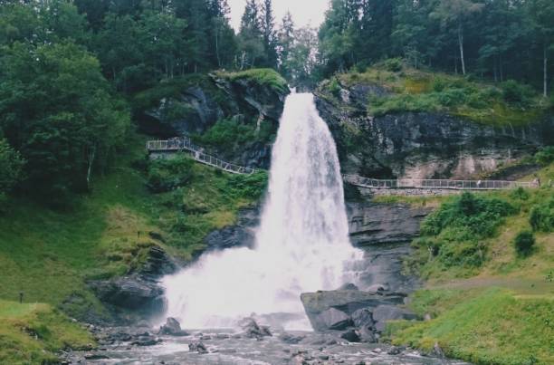 istock Steinsdalfossen Waterfall in Kvam Norway 1492674675
