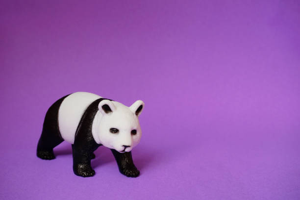 istock Creative image of a panda character kids toy 1492676044