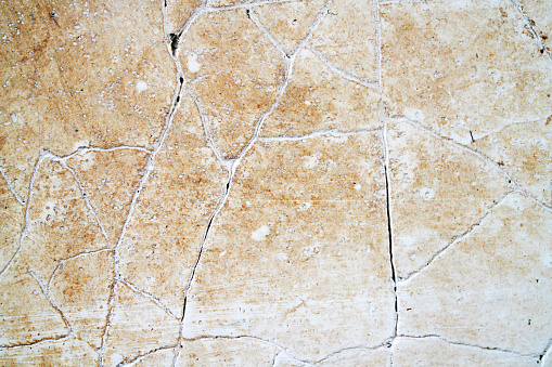 Old cracked rustic plaster background texture