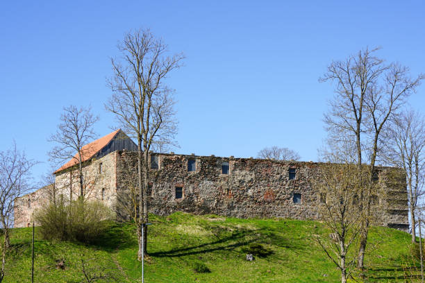 istock Medieval ruins in Aizpute, Latvia 1492689935