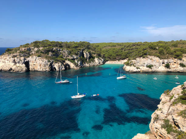 istock Cala Macarella and Macarelleta, coves in Menorca, Spain 1492700988