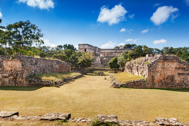 istock Ball Court, Uxmal, Mexico 1492702376