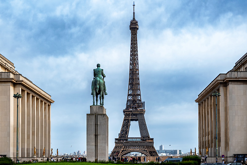 Statue at the place de la République, Paris