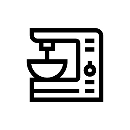 Kitchen Blender Line icon, Design, Pixel perfect, Editable stroke. Logo, Sign, Symbol.