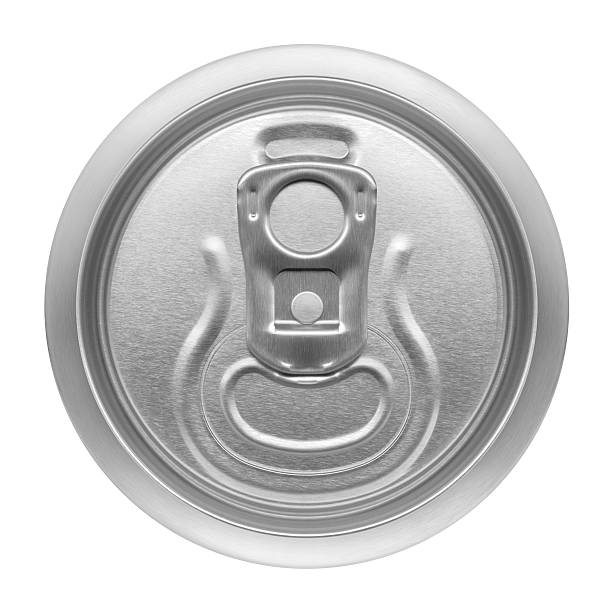 beer can, view from the top beer can on white background, view from the top drink can photos stock pictures, royalty-free photos & images