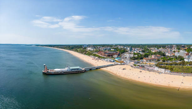 istock Bournemouth Pier and sandy beach 1492715222
