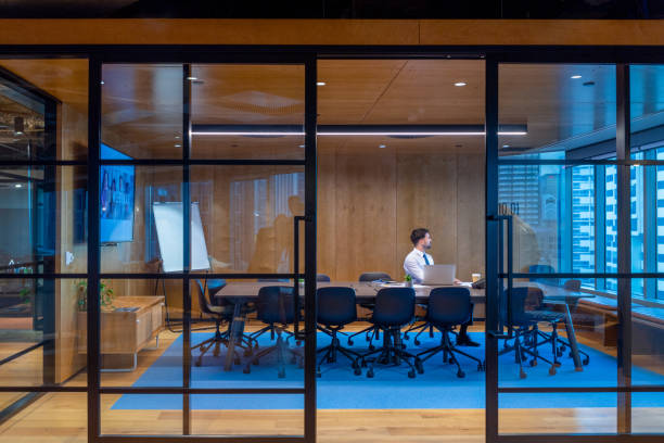 istock Business man getting ready for a meeting. 1492716179