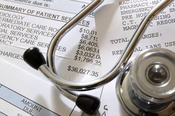 istock Stethoscope On Top Of Medical Bill 1492718672