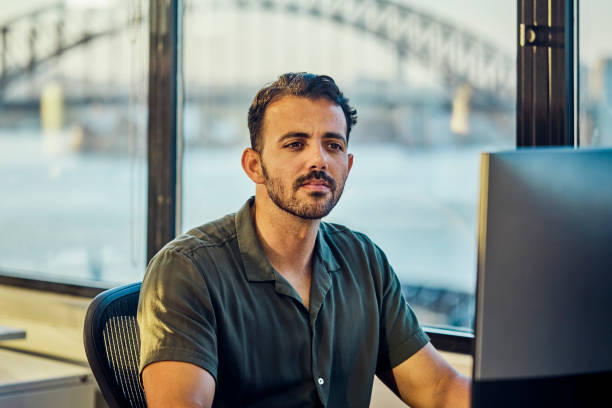 istock LatinX male working in Australia 1492719615