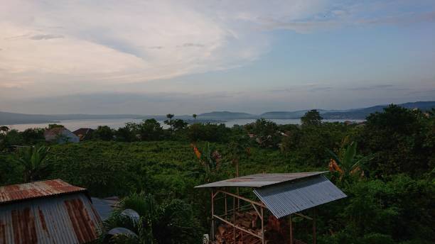 Hushed Tranquility: Evening Hues at the Country Cottage