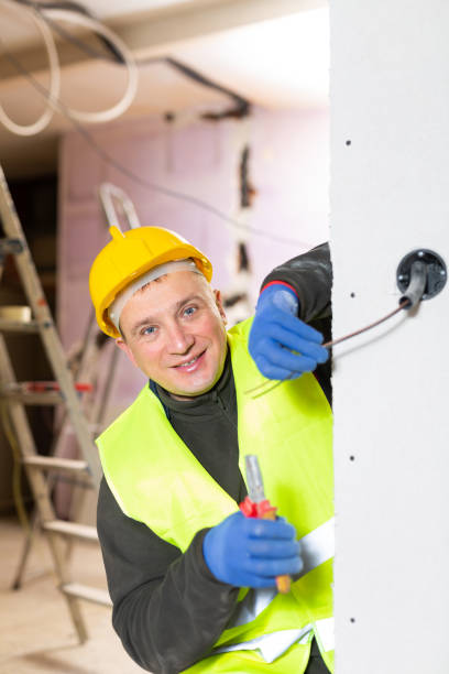 istock Repair man working on electric wires 1492734614
