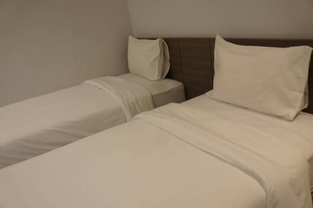 istock Neat bedroom in a hotel 1492752972